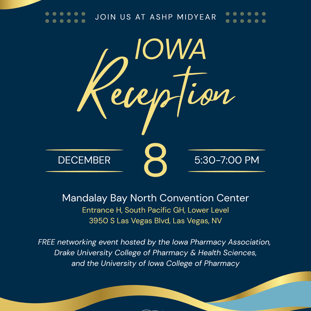 Iowa Reception at ASHP Midyear promotional image